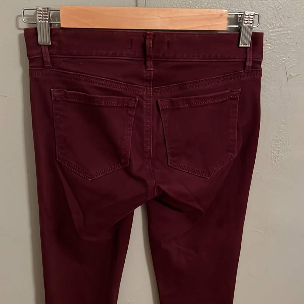 LOFT sateen skinny pants - Picture 6 of 10